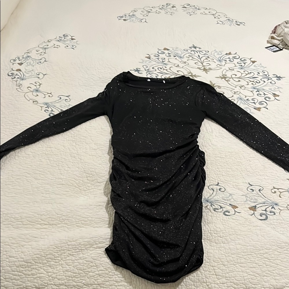 Black sparkly dress